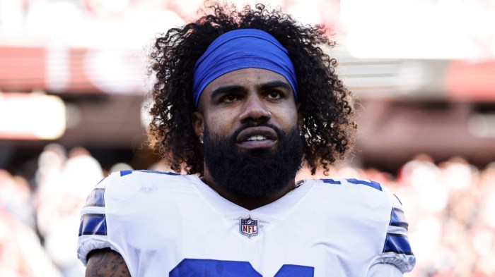 Cowboys rumors latest on ezekiel elliott contract talks after missing on rb brooks