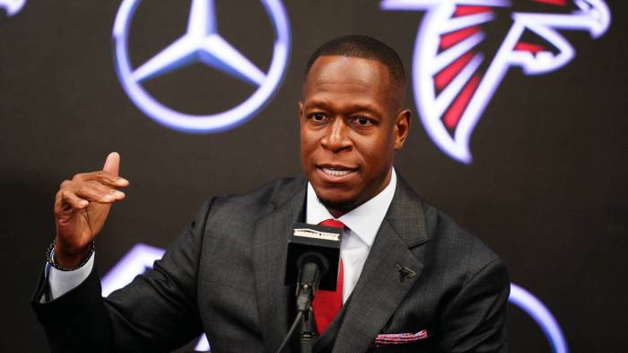 49ers kyle shanahan says falcons raheem morris was way past due to get hc job