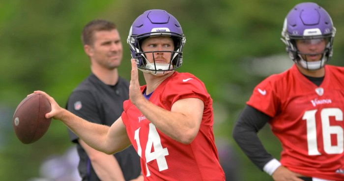 NFL Rumors: Vikings Hope Sam Darnold Has 'Geno Smith-Type Impact' After ... Nfl rumors vikings hope sam darnold has geno smith type impact after mccarthy pick