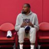 Kevin durant out for usa vs canada exhibition with calf injury ahead of olympics