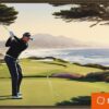 Wyndham clark sets pebble beach course record electrifies fans with 3rd round 60