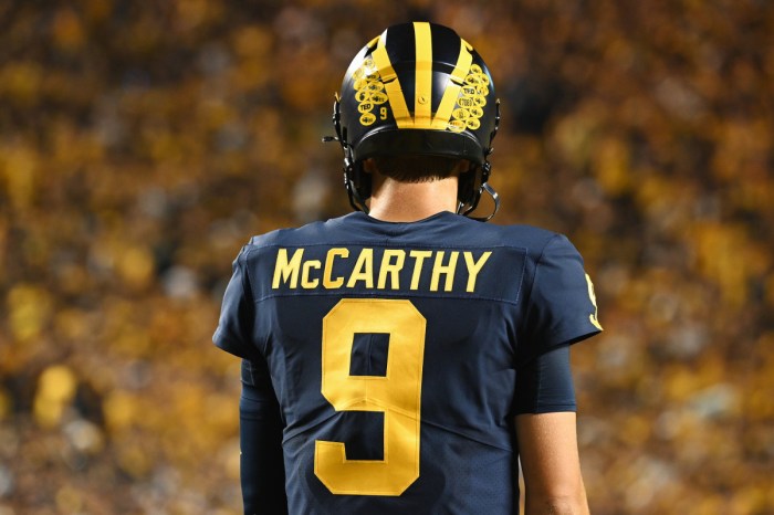 Nfl scout michigan qb jj mccarthy looks like a stretched out bryce young