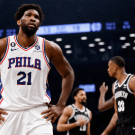 Joel embiids knee responded well after injury scare vs magic 76ers hc nurse says