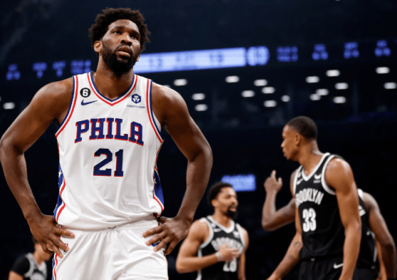 Joel embiids knee responded well after injury scare vs magic 76ers hc nurse says