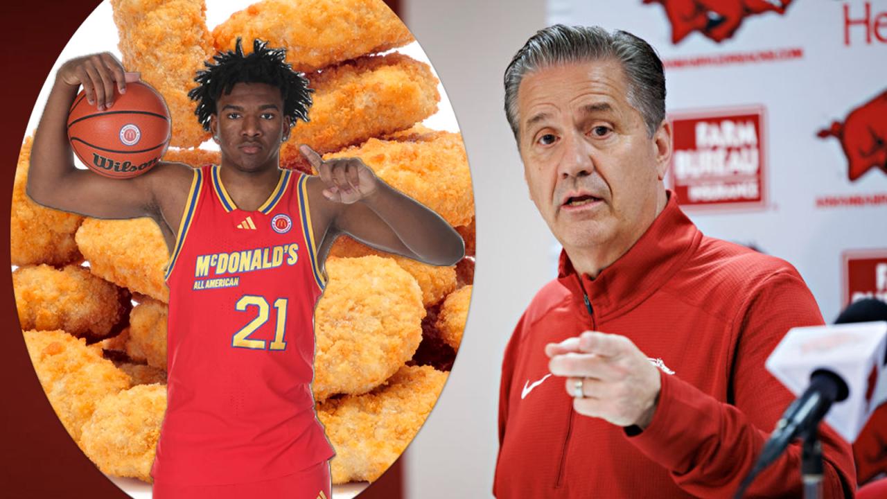 5 star karter knox commits to arkansas follows john calipari after kentucky decommit