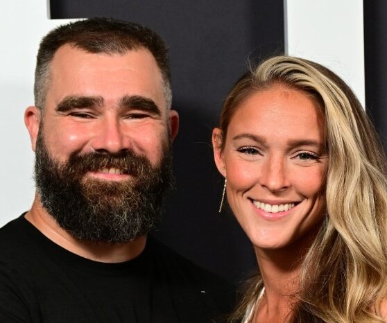 Jason kelce desperately wanted to go through a table at bills game wife kylie says