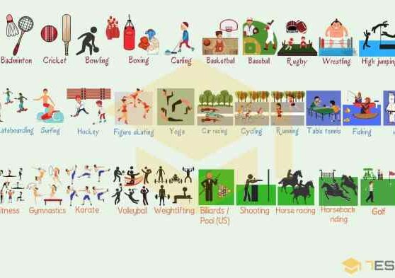 Every sport name in the world