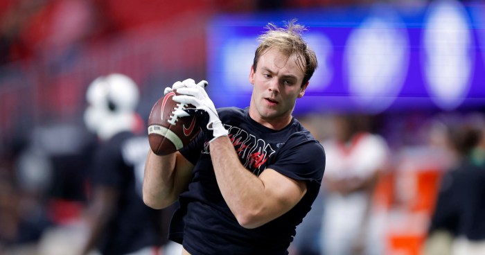 Nfl draft rumors brock bowers to visit aaron rodgers jets amid buzz on no 10 pick