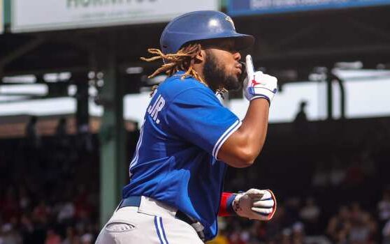 Jr guerrero vladimir hit his first runs bombs were they two wasn career tuesday run he but