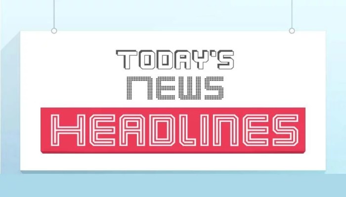 Latest news headlines for