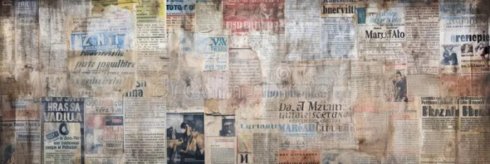 Daily news old papers
