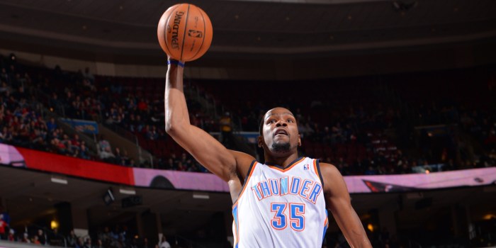 Kevin durant reacts to fan asking nba to change rules to fiba yall just be yappin