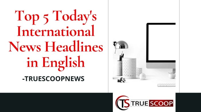 International news this week