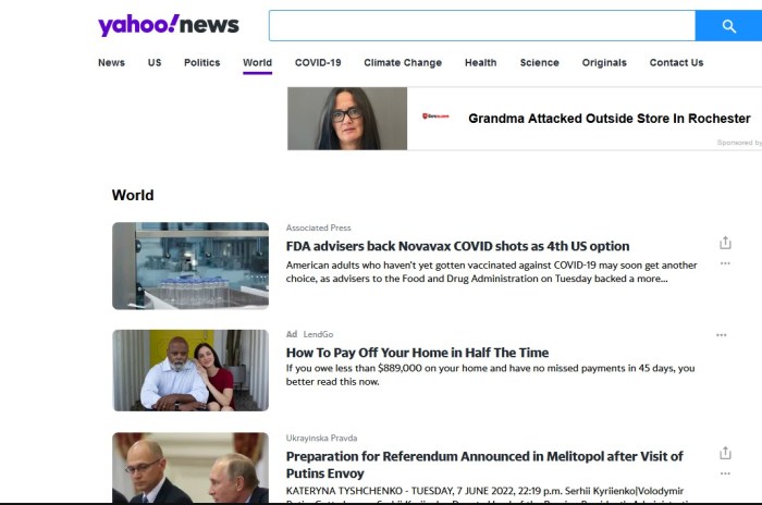 Latest news and headlines yahoo