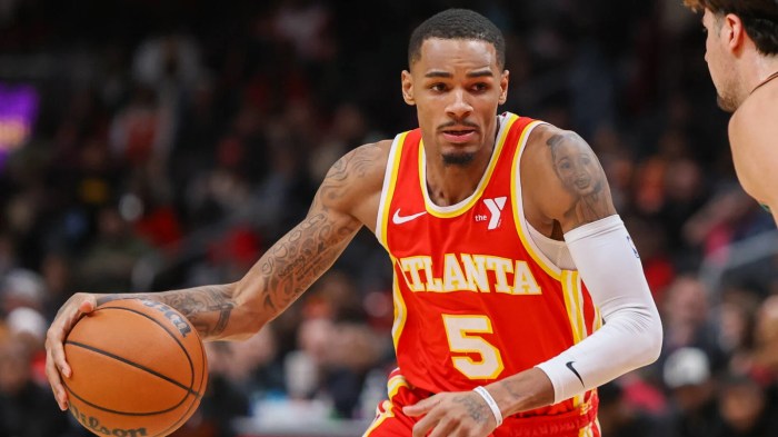 Hawks dejounte murray i know kobe would be proud of me after 44 shots vs celtics