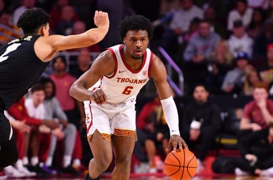 Bronny james impresses cbb fans with well rounded game in uscs win vs cal