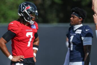 Stefon diggs trade has nfl fans praising cj stroud texans for winning offseason