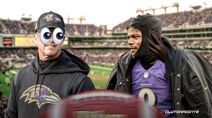 Ravens harbaugh jokingly texts lamar jackson on anniversary of trade request reveal