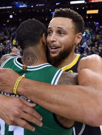 Mavs kyrie irving says steph curry set the bar for nba pgs chasing his legacy