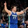 Luka doncic mavs eliminate sga thunder as nba fans laud comeback g6 win wcf berth