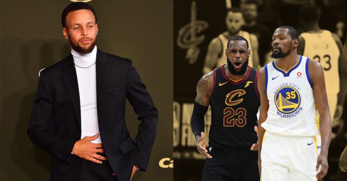 Lebron james reflects on steph curry kevin durant himself were true to the game