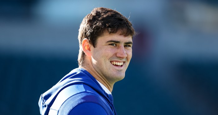 Jones daniel draft nfl pick giants qb patch know things speaks selected sixth round being after first Daniel jones says giants scouting nfl draft qbs is the nature of our business