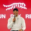 Tiger woods taylormade announce sun day red brand after nike split logo unveiled