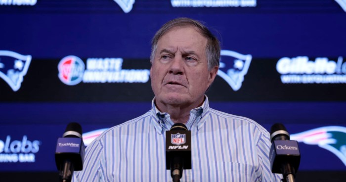 Bill belichick is a strong fit for falcons hc opening amid latest nfl rumors