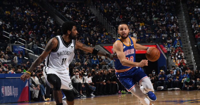 Mavs kyrie irving says steph curry set the bar for nba pgs chasing his legacy