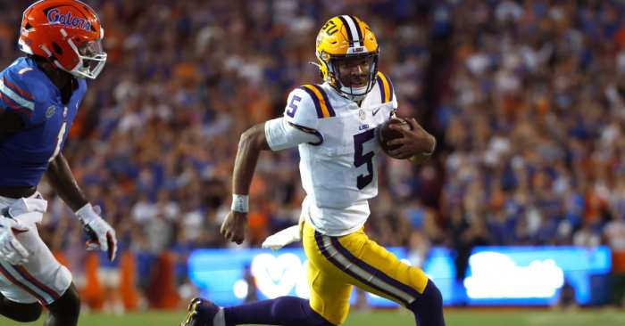 Report jayden daniels will focus on throwing wont do other drills at lsu pro day