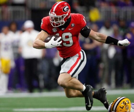 Nfl draft rumors brock bowers to visit aaron rodgers jets amid buzz on no 10 pick