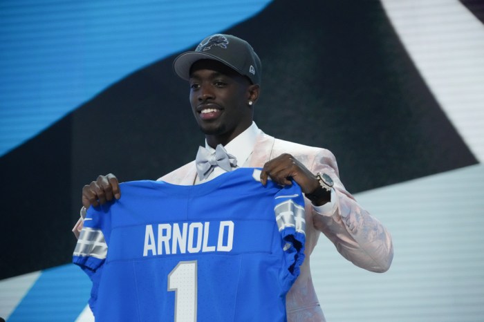 Terrion arnold explains choosing no 0 lions jersey aint nobody like me