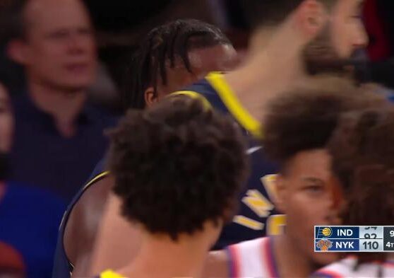 Jalen brunson rumors members of knicks upset with refs missing pacers fouls on pg