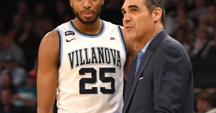 Bridges mikal villanova reflects finals Jay wright reacts to mikal bridges trade to knicks reunion with villanova teammates