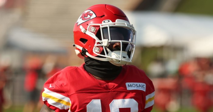 Fantasy alert chiefs hype xavier worthys speed you can feel and toughness
