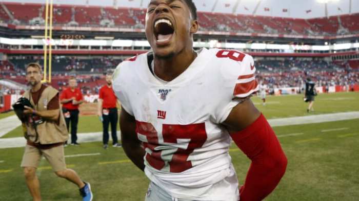 Giants sterling shepard on possible nfl retirement too early to close the door
