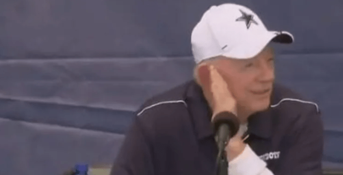 Jerry jones reveals jonathon brooks is high high high on cowboys nfl draft board