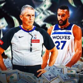 Rudy gobert fined 75k for making money gesture at nba refs in wolves g4 vs nuggets