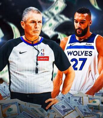 Rudy gobert fined 75k for making money gesture at nba refs in wolves g4 vs nuggets