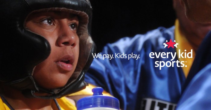 Every kid sport application