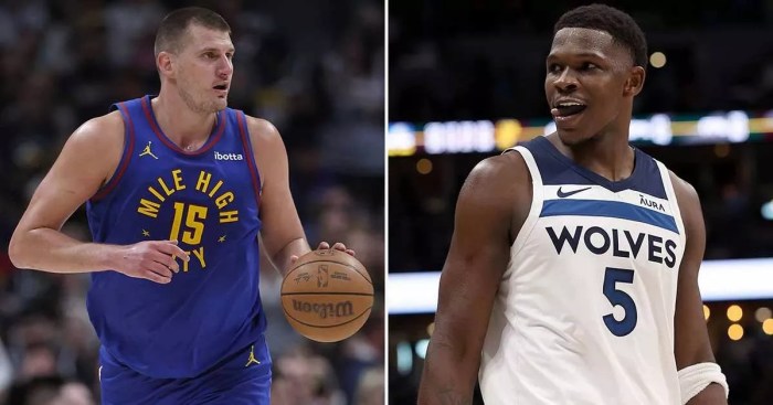 Wolves anthony edwards hails nikola jokic as best player in the world after g1 win