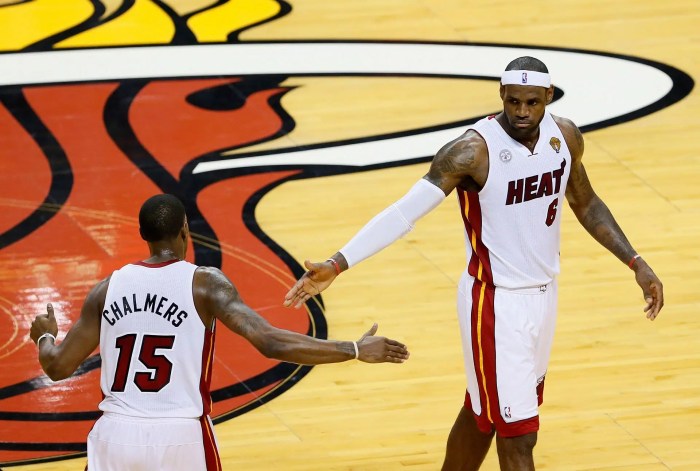 Mario chalmers talks relationship with lebron james i dont think theres beef