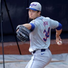Mets kodai senga to adjust mechanics amid shoulder injury set for bullpen session
