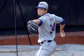 Mets kodai senga to adjust mechanics amid shoulder injury set for bullpen session