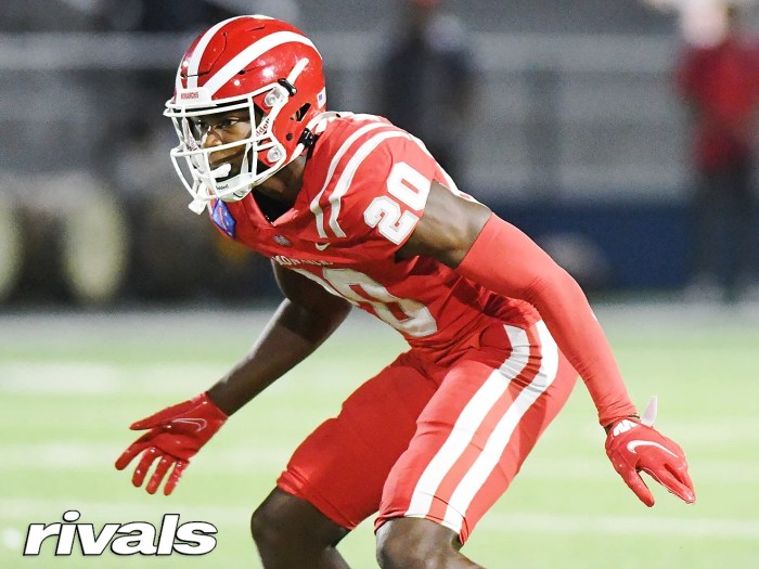 4 star cb chuck mcdonald commits to alabama over georgia oregon usc