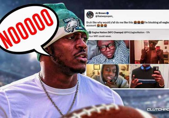 Eagles aj brown wipes social media accounts ahead of buccaneers playoff game