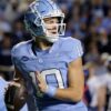 Nfl coach says bo nix is opposite of drake maye very high floor lower ceiling