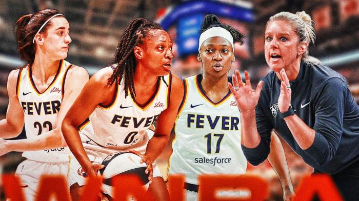 Caitlin clark praises fevers aggressive play in win vs brittney griner mercury