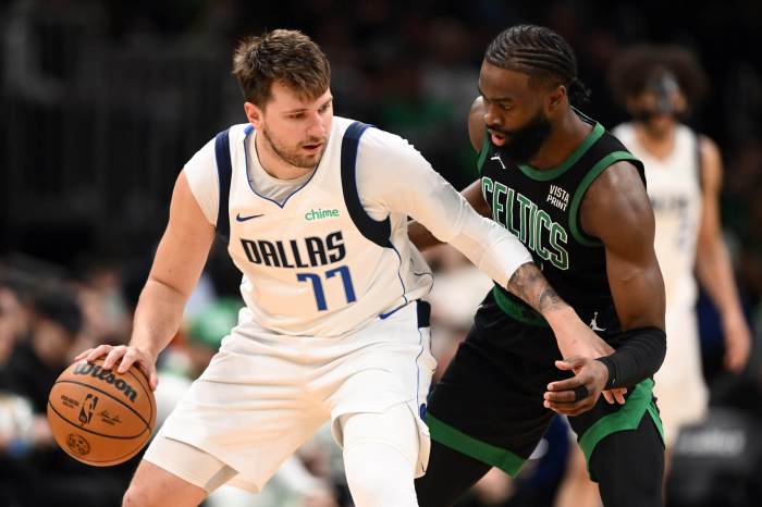Bill belichick travis scott among celebrities attending mavs celtics nba finals g2