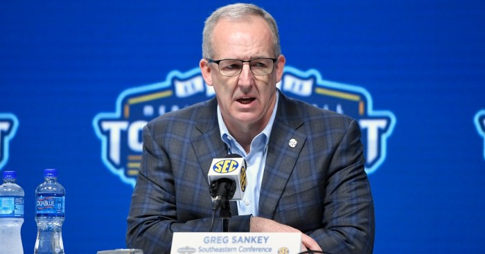 Secs greg sankey talks potential ncaa tournament changes nothing is static